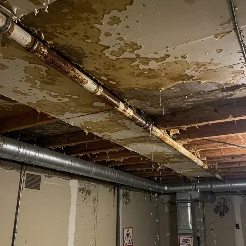 Ceiling Water Damage Repair in Finley, WA